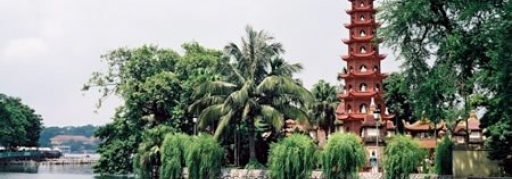 Một góc chùa Trấn Quốc