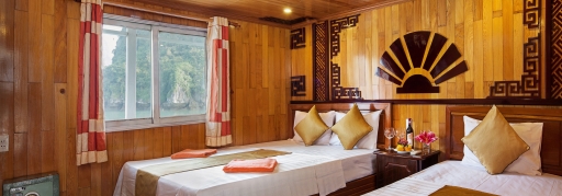 Du lịch Hạ Long 2 ngày 1 đêm ngủ tàu Golden Bay Cruise (1)