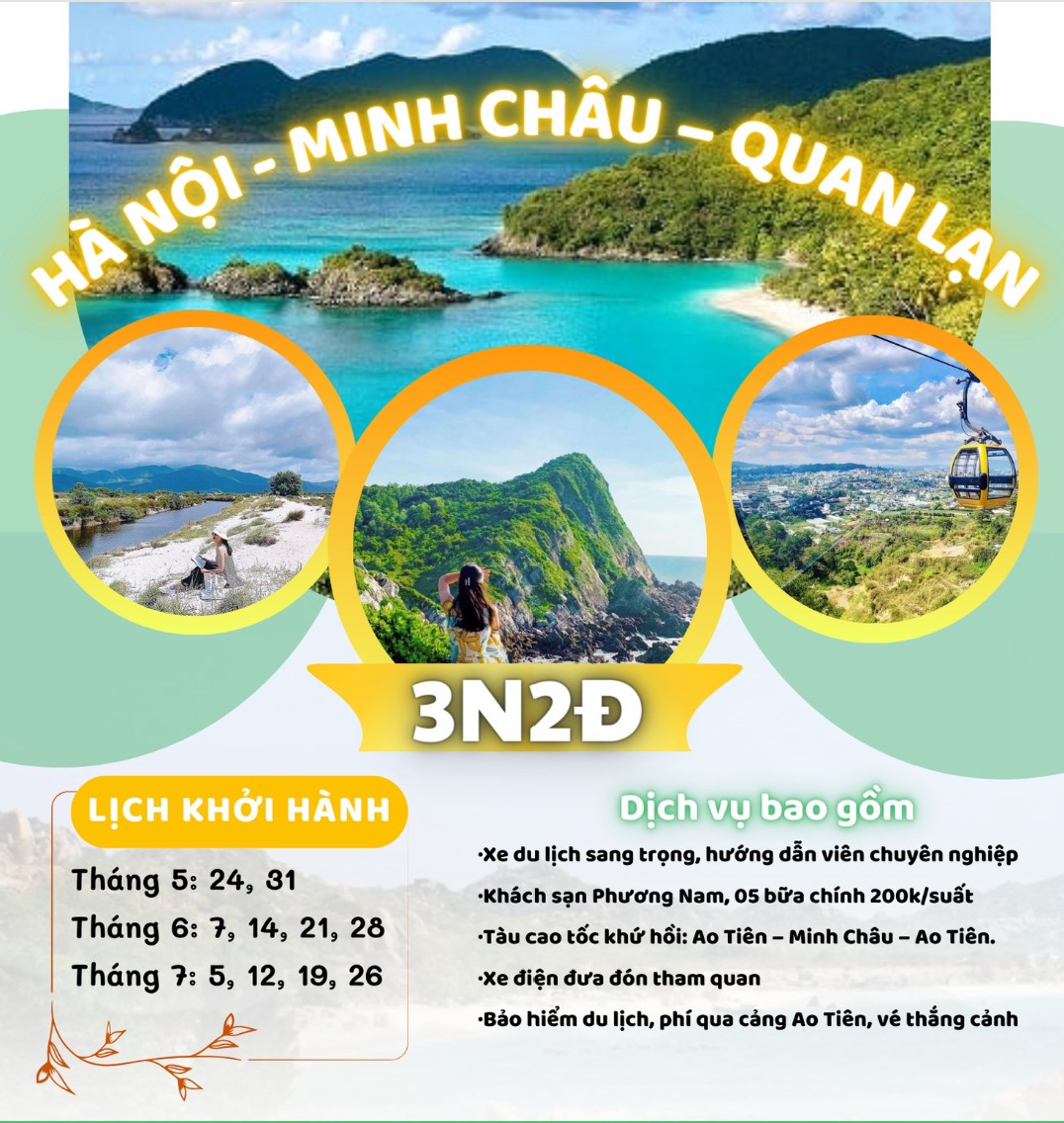 Tour Quan Lạn 3 ngày 2 đêm